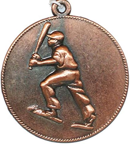 Феникс е Богатство Ризница Engravable Бронзена Боја Бејзбол Медал