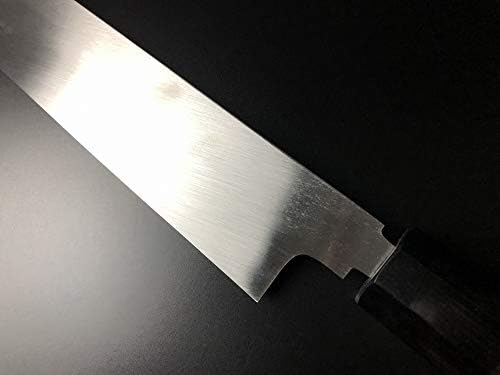 Јапонски Готвач е Нож ARITSUGU Yanagi Сина Челик Honyaki 270 mm 10.62 Абонос Дрво Saya