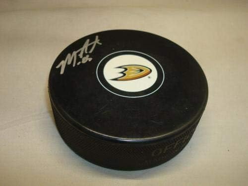 Мајк Santorelli Потпишан Anaheim Патки Хокеј дух пакостник Autographed 1B - Autographed NHL Пакови