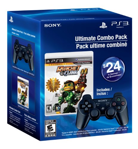 Крајната Комбо Пакет - Ratchet & Clank Колекција & Црна Dualshock 3 - Playstation 3