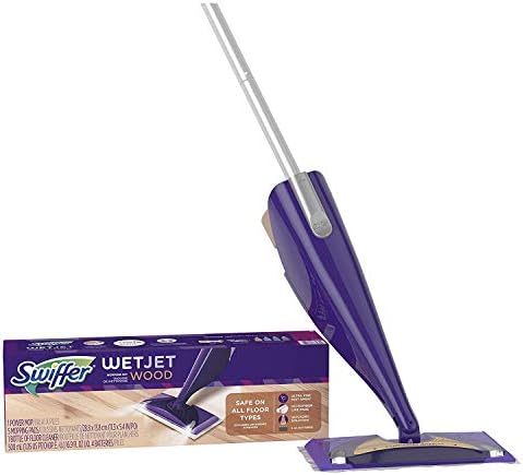 Swiffer WetJet Дополнителен Комплет Вклучува: 1 Четка, 5 Влошки, 1 Решение, Батерии