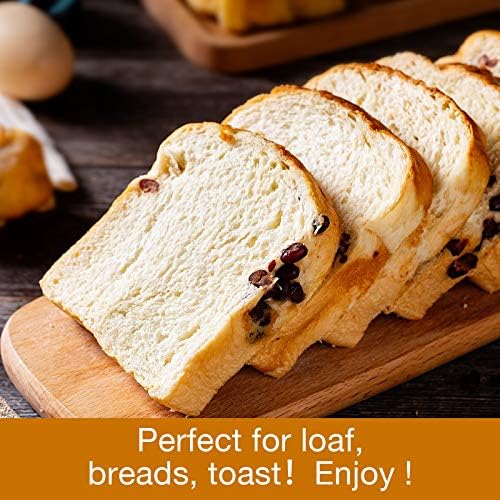 Леб Пан, TAOUNOA Nonstick Леб Пан, Сет од 2, 9.8×5.4 Инчи, Јаглероден Челик за Печење Леб