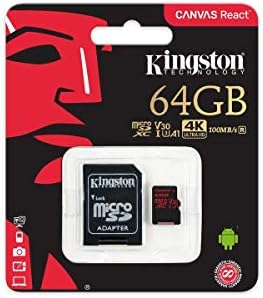 Професионални MicroSDXC 64GB Работи за Спротивното А5 (2020) Картичка Обичај Потврдена од страна на SanFlash и Кингстон. (80MB/s)