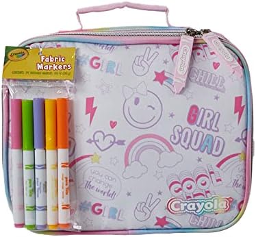 Crayola Боја на Вашиот Сопствен Ручек Кутија за Деца, Девојка или Момче
