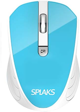 Безжичен Оптички Компјутерски Глушец, Splaks 2.4 Ghz Безжична Глувци Преносни Канцеларијата на Глувчето, Левата или Десната Рака