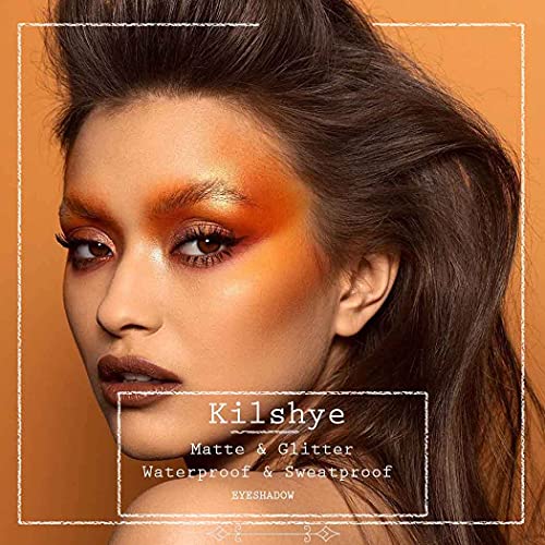 Kilshye Палета Сенки Мат Сенката за Очи Висока Пигмент Eyeshadows Мешавина 20 Боја на Очи Професионална Шминка во Собата за Жени