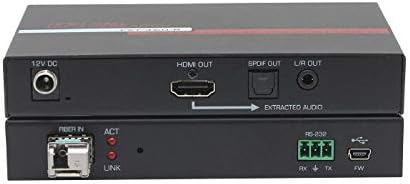 Сала Истражување FXT-460-Р 4K HDMI 2.0 Оптички Влакна Extender (Приемник)