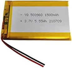 Литиум Полимер Батерија 503960 1500mAh 3.7 V Smart Заклучување Убавина Инструмент Медицински