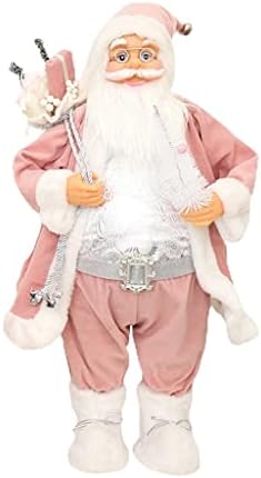 Colcolo Дедо Мраз Кукла Табела Оркестарот 30cm за Божиќ Дрво Хотелот Холидеј Прослава Божиќ Партија