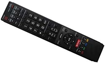 HCDZ Замена Далечински Управувач со Netflix Копчето за Остри LC-70C8470U LC-70LE847U LC-60LE960X LC-70LE950X Samrt AQUOS LCD LED