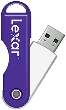 Lexar JumpDrive TwistTurn USB 2.0 Флеш Диск, 64GB, Виолетова, LJDTT64GAMODV