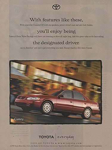 Списанието се Печати ад: 1999 Toyota Camry 4-Вратата Луксузен Седан,Со Карактеристики Како Овие, Ќе можете да Уживате Се Назначени