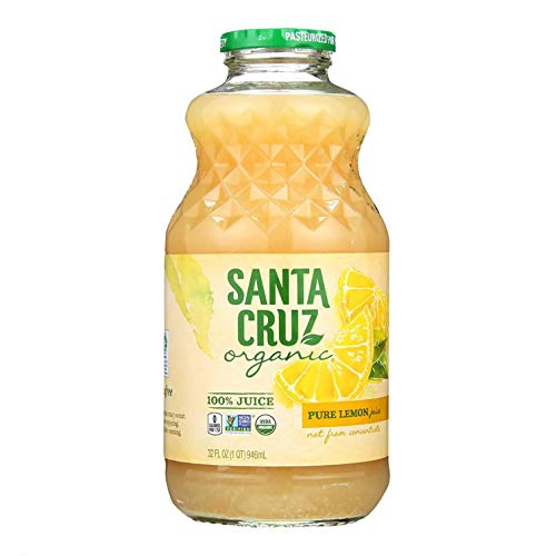 Санта Круз Органски Чист Сок од Лимон, а Не Од Концентрат, 32 мл | Пакување од 1