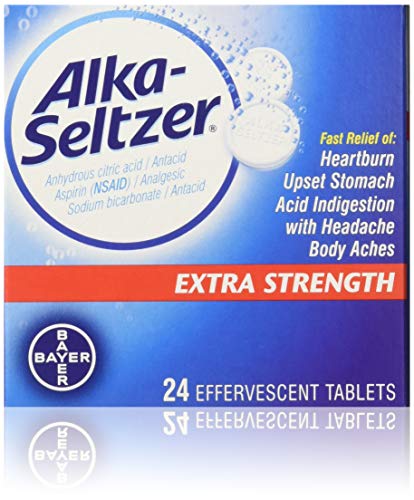 Alka-Seltzer Веселиот Дополнителна Сила - 24 Таблети, Пакување од 3