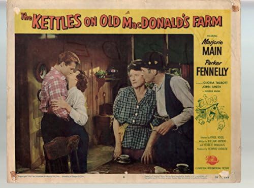 ФИЛМСКИ ПОСТЕР: Kettles На Стариот MacDonald е Фарма-11x14-Боја-Лоби Картичка