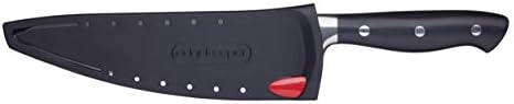 MasterClass Готвач Нож со EdgeKeeper Нож Острилка Обвивка, од Нерѓосувачки Челик, од 20 cm