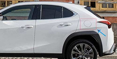 Momoap /ABS Хром Авто Гориво Додатен Вратата Покрие Резервоарот за Гас Капа Декорација Покрие Намали за Lexus UX 2019 2020
