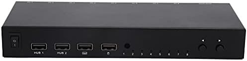 8 Начин Switcher, 8 во 1 Од Вклучите High Definition Multimedia Interface Далечински Управувач KVM Конвертор со Кабел, Adaptive Резолуцијата