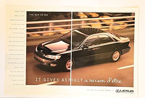 Списанието се Печати ад: 1997 Lexus ES 300 купе, 24-вентил V-6 Мотор,Тоа Дава Асфалт на Raison d' Etre. Патот е Повик. Одговор на