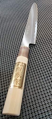 Направен во Јапонија Shimomura Фалсификувани Високо-Јаглероден Челик Сечилото Готвач е Нож (Yanagiba-704-1 Сечилото 210mm)