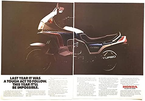 Списанието се Печати Ад: 1983 Година, Хонда CX650 Турбо Мотор,Минатата Година Беше Тешка Акт да се Следат. Оваа Година Тоа ќе Биде