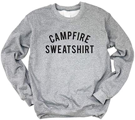 Камперски оган Sweatshirt - Графички Sweatshirt во Повеќе Бои - Унисекс Суичери - Кампување Дизајни