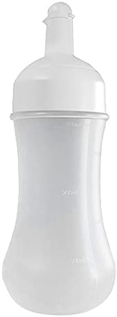 MAOXI 350ML Condiment Стискаш Шише со Капа, Кујна Пластични Сируп Салата Сад Pratical Храна Фармацевт Кујна Gadget(Бела)