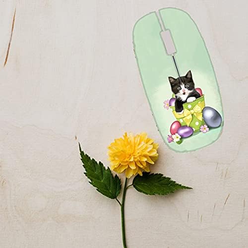 Тешко Пластични Shockproof Девојка Компатибилен за Компјутер Bluetooth Глувчето Имаат Малку Мачка 2