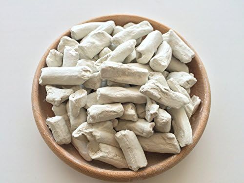 Бела Притисне Глина Јастиви Делови (парче) Природни за Јадење (за Храна), 4 оз (113 g)
