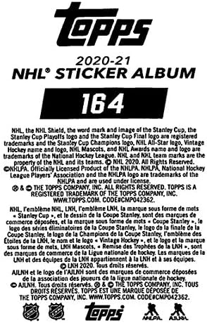 2020-21 Topps NHL Налепница 164 Roope Hintz Далас Ѕвезди Хокеј Налепница Картичка (Мини, Тенок, Peelable Налепница)