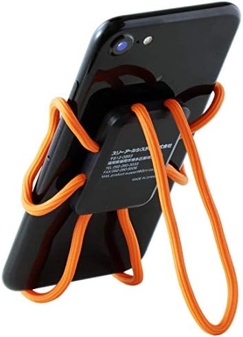 INOVA Флексибилни Phone Држач за iPhone Универзална мобилни телефони До 3.1x6.2in(158x78mm) - Портокалова, Телефон