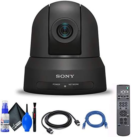 Електроника Кошница-Sony, Sony SRG-X400 1080p PTZ Камера со HDMI, IP & 3G-SDI Излезот (SRGX400) + Етернет Кабел + Чистење Set + HDMI