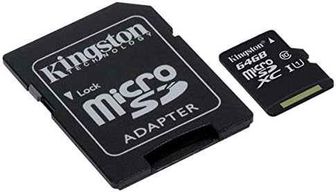 Професионални MicroSDXC 64GB Работи за Samsung Galaxy C7Card Обичај Потврдена од страна на SanFlash и Кингстон. (80MB/s)