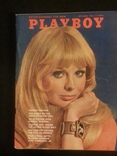 Playboy Магазинот септември 1968 година НЕМА МЕЈЛИНГ ЕТИКЕТА Одличен (5 до 10) Лесно се Користи од страна на Mickeys Пабови