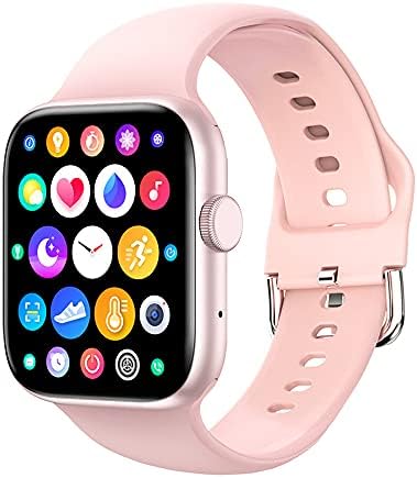 Smart Watch, Bluetooth Повик Гласовен Разговор со отчукувањата на Срцето/Спиење Следи Фитнес Тракер, 1.69 Инчен Full Touch Screen