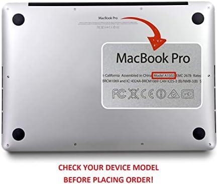 Cavka Винил Decal Кожата Замена за MacBook Pro 16 М1 Pro 14 Макс Air 13 2020 Ретината 2015 Mac 11 Mac 12 Гроздобер Лаптоп Модел Светот старомодни Налепница Цвет Дизајн Цветни Печати Маска