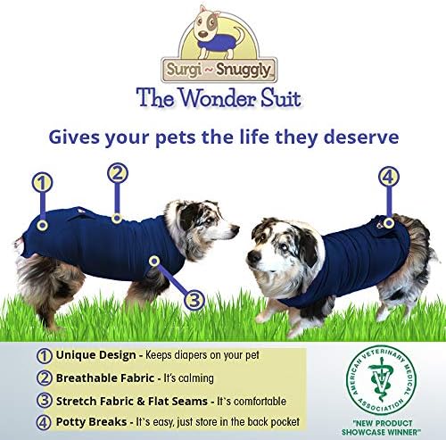 SurgiSnuggly Перат за Еднократна употреба Куче Пелени Чувар е Направен со Американските Текстил - за Машки и Женски Кучиња - Одговара