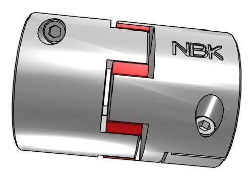NBK MJC-80CS-ТА-1-1 5/8 Вилицата Флексибилни Цевки, Стегање Тип, Создаден Дијаметри од 1 мм и 1-5/8