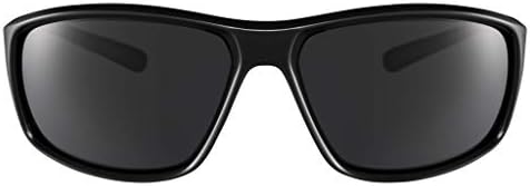 Најк EV1134-001 Адреналин очила за сонце Сјајна Црна/Бела Рамка Боја, Сива Леќа Багра