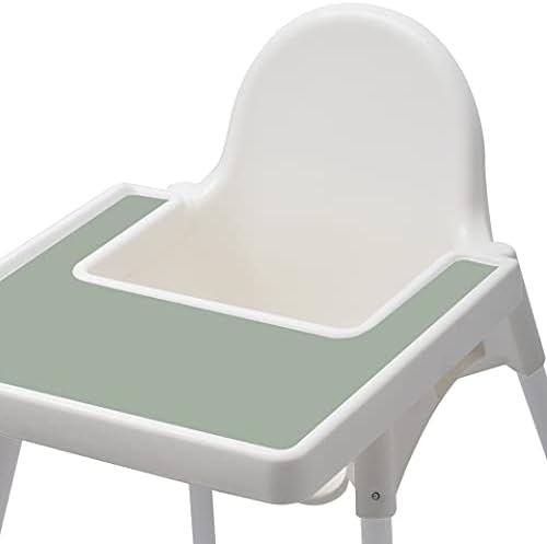 Висок Стол Placemat компатибилен со IKEA Antilop Бебе Висок Стол - машина за миење Садови Безбедно, BPA Free Силикони Placemats –