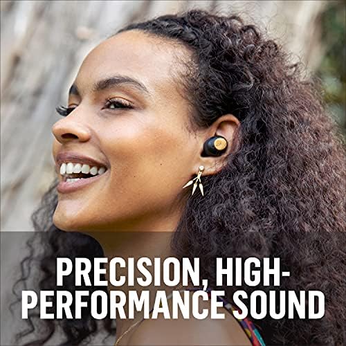 Домот на Марли Вистински Безжична Шампион Earbuds - Bluetooth 5.0 Слушалки, До 28 Часа траење на Батеријата со Брзо Полнење, Полнење