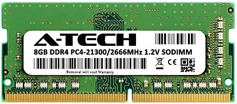 A-Tech 8GB RAM меморија за Acer Стремат 5 A515-54-57BU Лаптоп | DDR4 2666MHz SODIMM PC4-21300 (PC4-2666V) Не-ECC 1.2 V 260-Pin Меморија