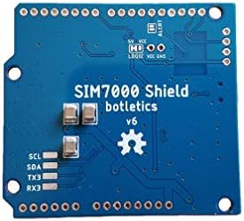 Botletics SIM7000 LTE МАЧКА-М1 NB-IoT Мобилната + GPS + Антена Shield Комплет за Arduino (SIM7000G)