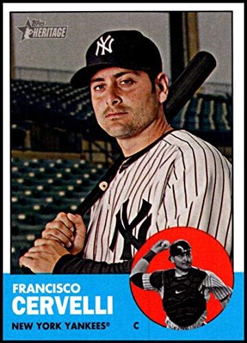 2012 Topps Наследство 329 Франциско Cervelli NM-МТ New York Yankees Службен MLB Бејзбол Картичка
