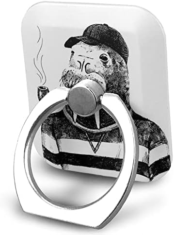Гроздобер Морж Мобилен Телефон Ѕвони на Носителот Прст Стојат 360° на Ротација Метален Прстен Зафат,Компатибилен со Сите паметен