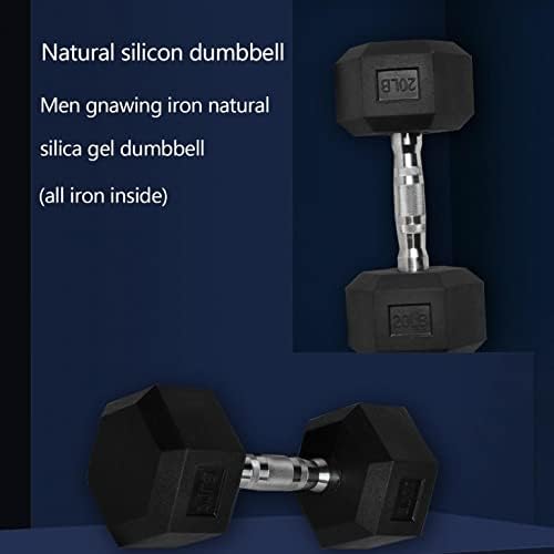 PUTEARDAT 20 фунти dumbells пар - гума гира поставите салата гира поставите фитнес Вежби Опрема губење на тежината опрема за вежбање