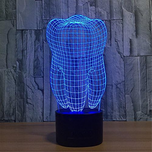 Забот 3D Илузија Безжична Bluetooth Звучник Ноќ Светлина Одлична Визуелна Бои Менување на Оптички Маса Маса Светилка Спалната соба