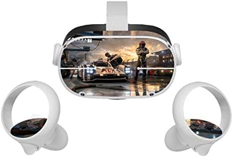 Oculus Потрагата II Додатоци Кожи Тркачки Автомобил VR Слушалки и Контролер Decal Заштитна Налепница