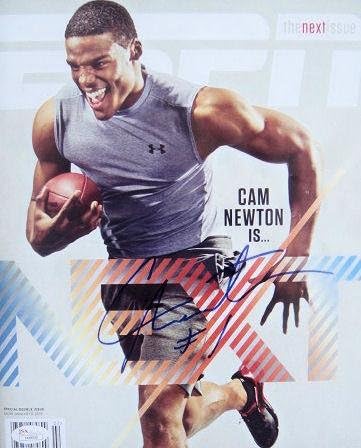 Кам Њутн Потпишан (9 јануари, 2012) Немаат Етикета ESPN Списание JSA - Autographed МАК Списанија