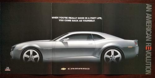 Оригиналниот Пати-Од Списанието се Печати Ад Постер: 2006 Chevy Camaro Пред-производство Концепт Купе Автомобил Chevrolet, Кога Сте